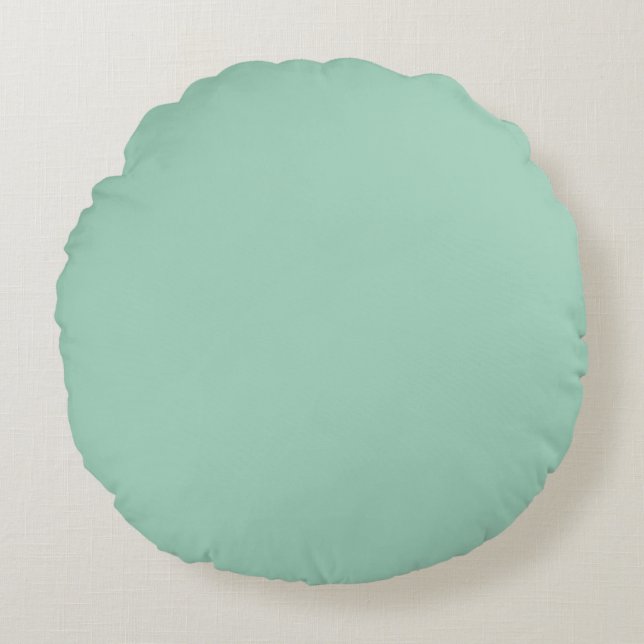Seafoam Round Dekorativ kudde (Framsidan)