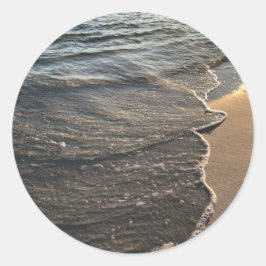 Seafoam Runt Klistermärke