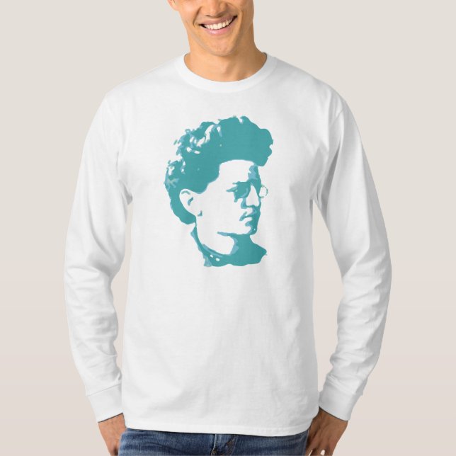 Seafoam Trotsky Tee Shirt (Framsida)