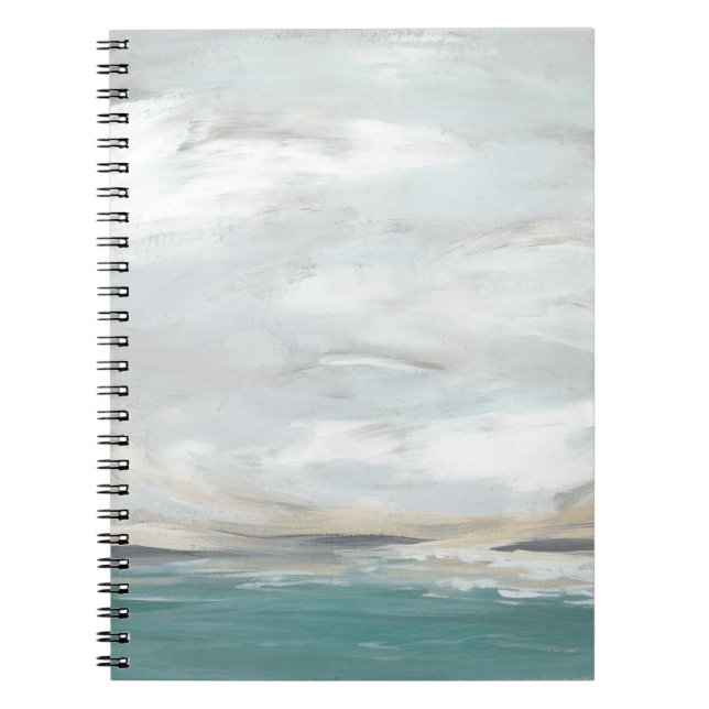 Seafoam Vista Anteckningsbok (Framsidan)