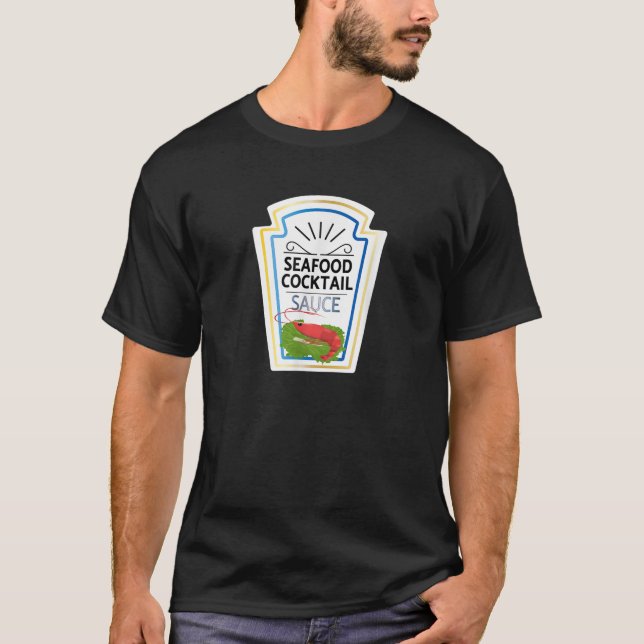 Seafood cocktail t shirt (Framsida)