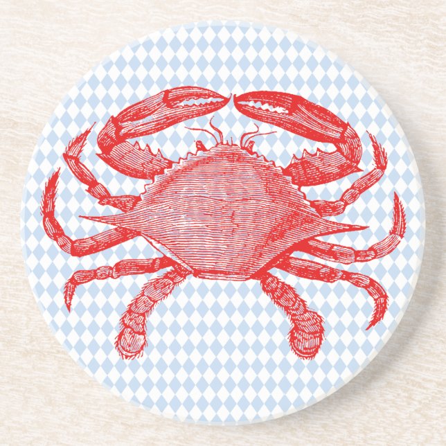 Seafood Crab Picnic Underlägg (Framsidan)