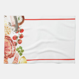 Seafood Feed Red Rand Kökshandduk