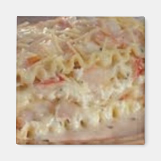 Seafood Lasagna Magnet (Framsidan)