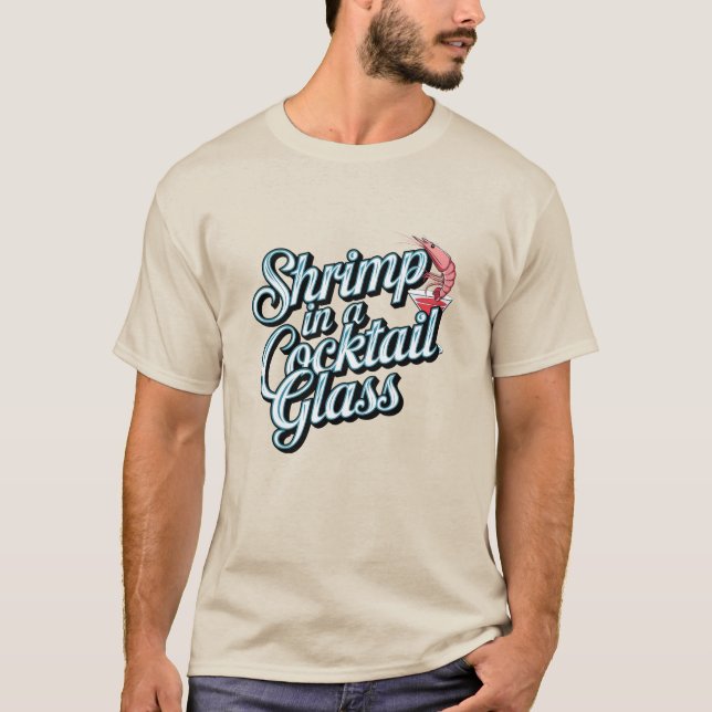 Seafood och Chill T Shirt (Framsida)
