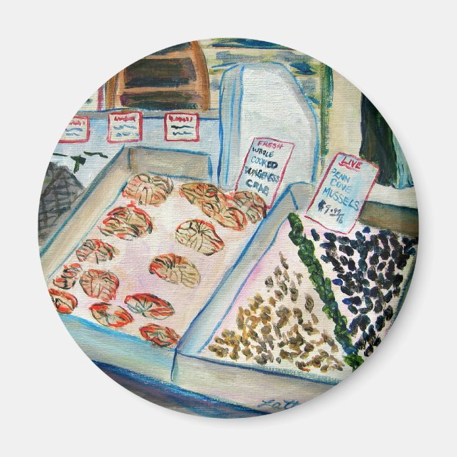 Seafood Sale Magnet (Pike Ställe Seattle) (Framsidan)