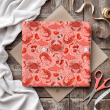 Seafood Spectacular Large  Fabric