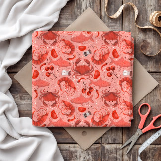 Seafood Spectacular Large  Fabric Tyg