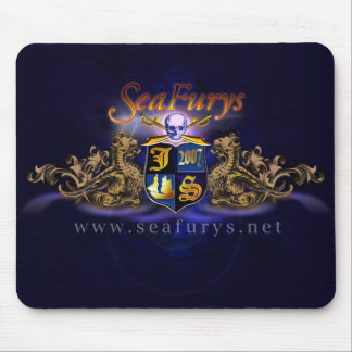 SeaFurys skyddar (blått) Mousepad Musmatta