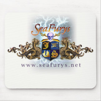 SeaFurys skyddar (vit) Mousepad Musmatta