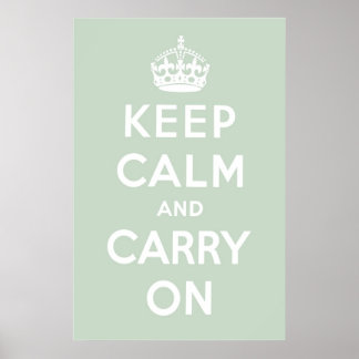 Seaglass-Grönt Poster