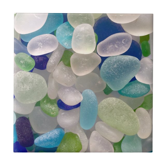 Seaglass keramiskt plattor kakelplatta (Framsidan)