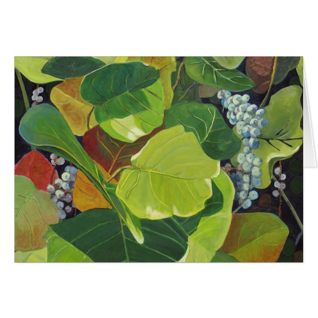 Seagrape Hälsningskort (Framsidan Horizontal)