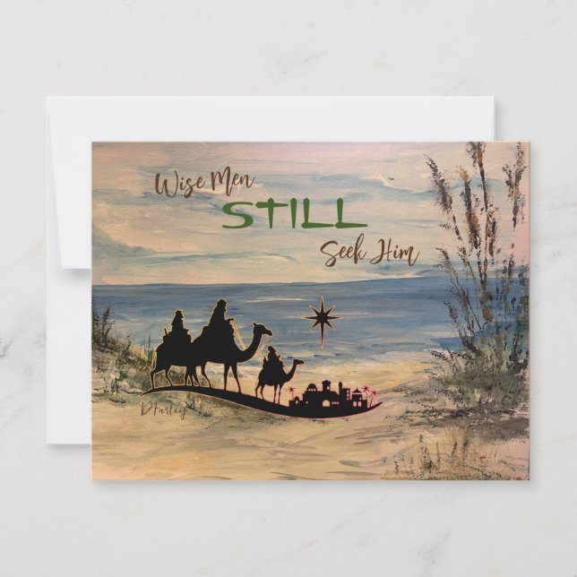 Seagrass Christmas Postcard (Framsida)