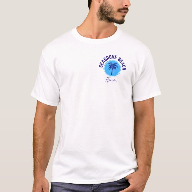 Seagrove Beach Florida T-Shirt (Framsida)