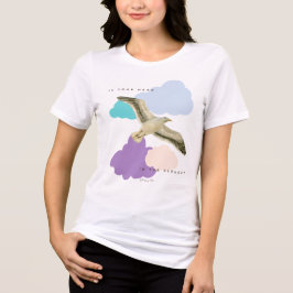 Seagull in the Clouds  T Shirt