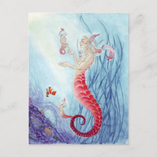 Seahäst-bebisar! Vykort