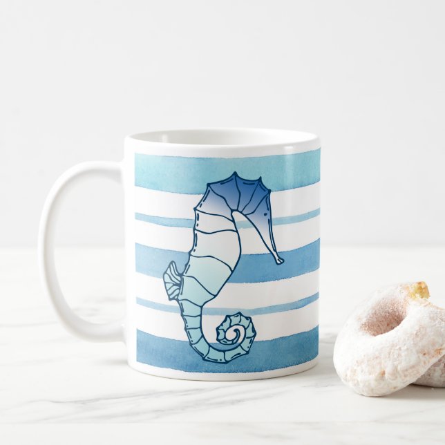 Seahäst Kaffemugg (Med munk)