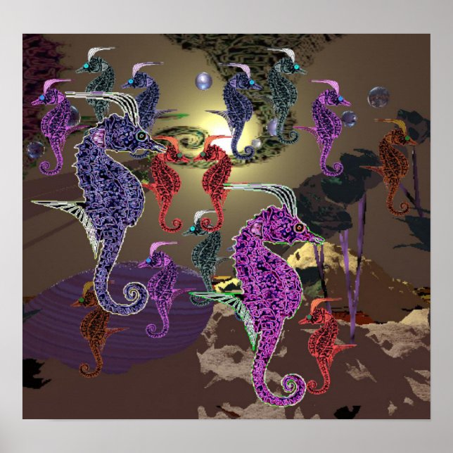 Seahäst Poster (Framsidan)