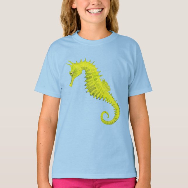 Seahäst T Shirt (Framsida)
