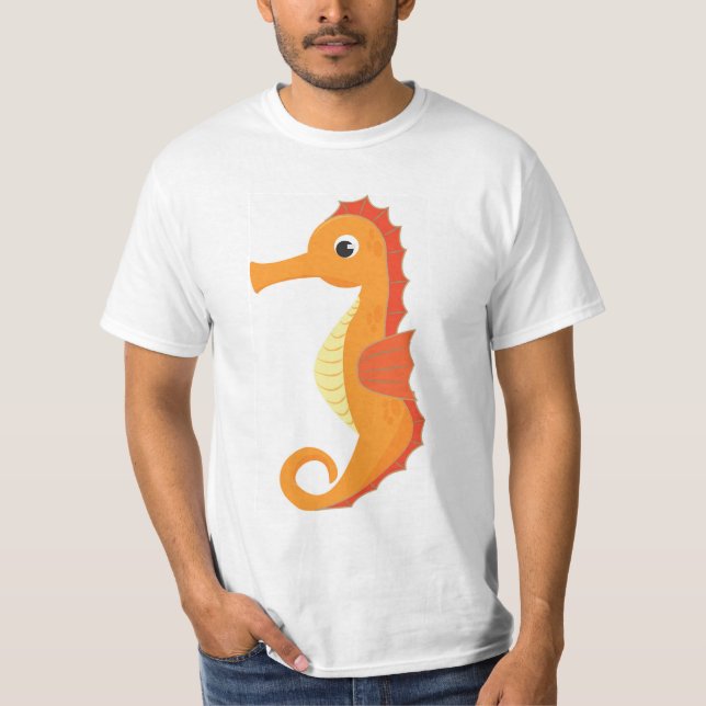 Seahäst T Shirt (Framsida)