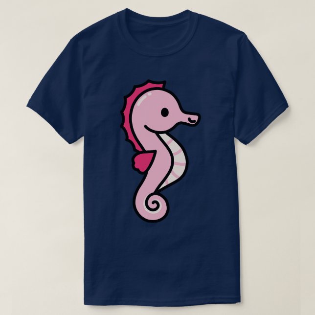Seahäst T Shirt (Design framsida)