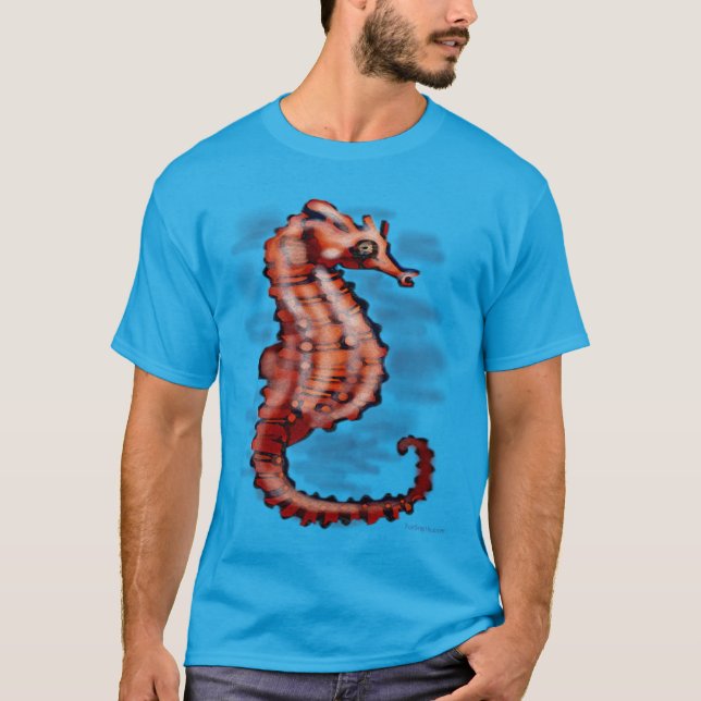Seahäst T Shirt (Framsida)