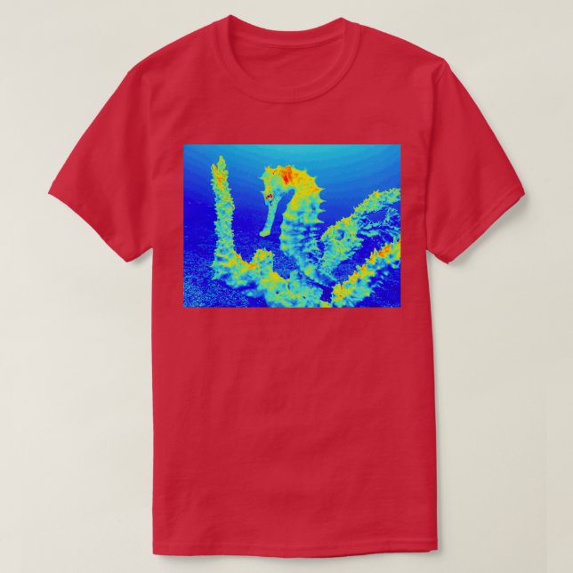 Seahästanimering T Shirt (Design framsida)