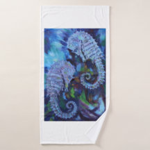 Seahästar Bath Towel