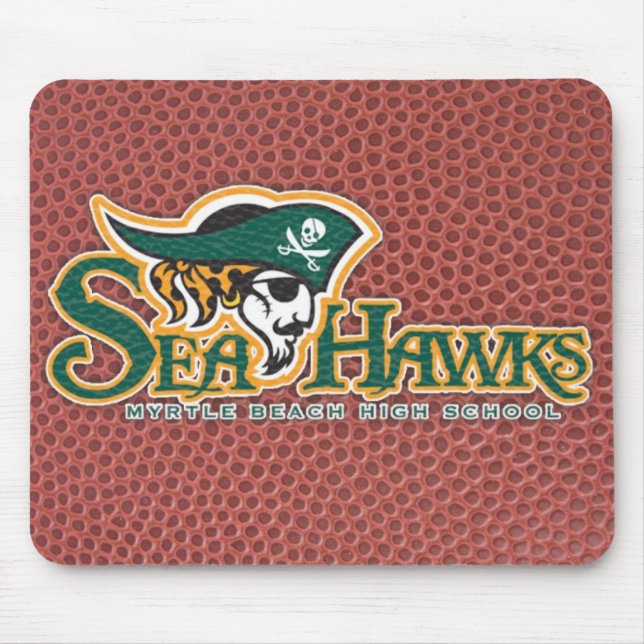 Seahawk fotboll Mousepad Musmatta (Framsidan)