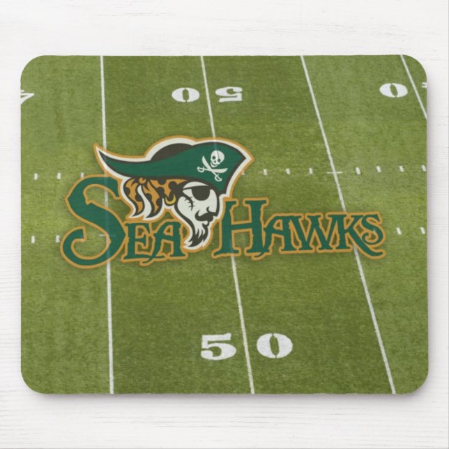 Seahawk fotbollfält Mousepad Musmatta (Framsidan)