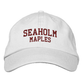 Seaholm High School Embroied Baseball Hat Broderad Keps