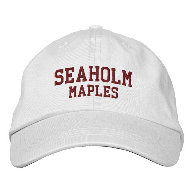 Seaholm High School Embroied Baseball Hat Broderad Keps (Framsida)
