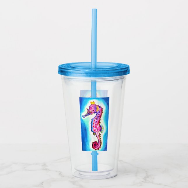 Seahorse Acrylic Tumbler Take Away Mugg (Framsida)