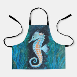 Seahorse apron for child