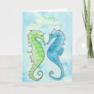 Seahorse-årsdagen Kort