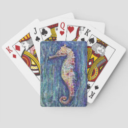 Seahorse Art Cards Casinokort