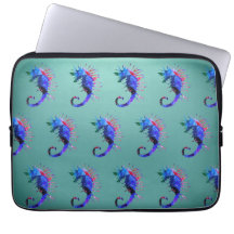 Seahorse Art Neoprene Laptop sleeve 13"