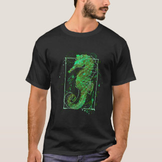 Seahorse Beach Aquarium T Shirt