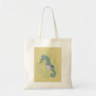 Seahorse Beach Bag Tygkasse