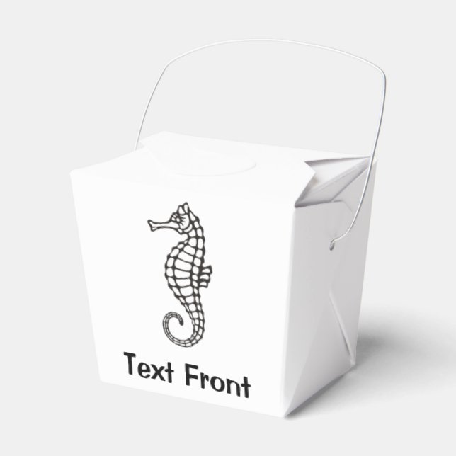 Seahorse Black Presentaskar (Framsidan Sidan)
