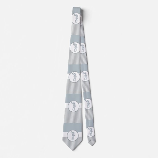 Seahorse Blue Classic Nautical Elegant Slips (Framsida)
