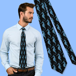 Seahorse Blue Mönster Slips