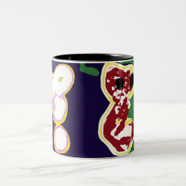 Seahorse coola sommar Två-Tonad mugg