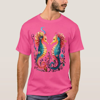 Seahorse Couple Valentine T Shirt