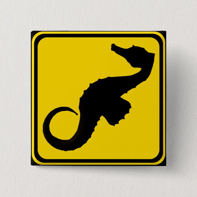 Seahorse Crossing! Knapp (Framsida)