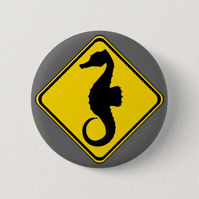Seahorse Crossing! Knapp (Framsida)