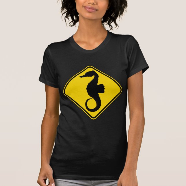 Seahorse Crossing! T Shirt (Framsida)