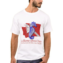 SeaHorse Dive Klubb logotyp Light t-shirt