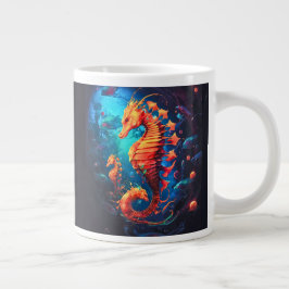 Seahorse Dreams, Surreal Otherly Sjöliv Jumbo Mugg